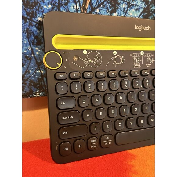 Logitech K480 Wireless Keyboard - Picture 2 of 4